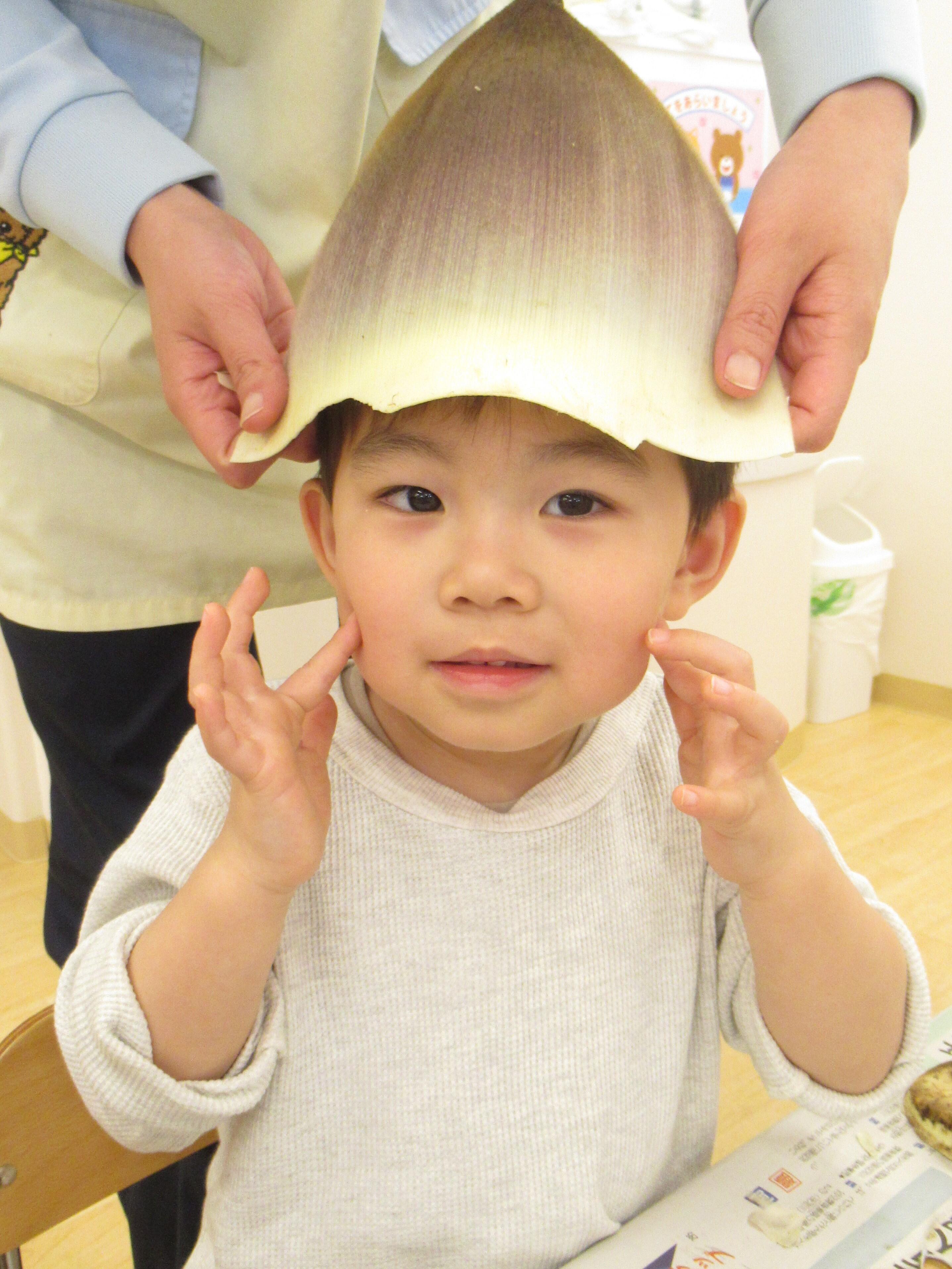 4月の食育活動「たけのこ」｜ニチイキッズわかみや保育園｜ニチイキッズ